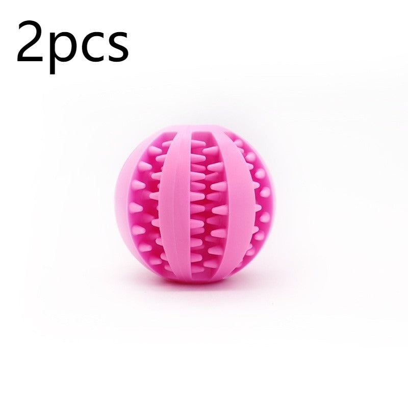 Rubber Dog Chew Ball Toy