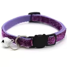 Adjustable Colorful Cat Collar with Bell
